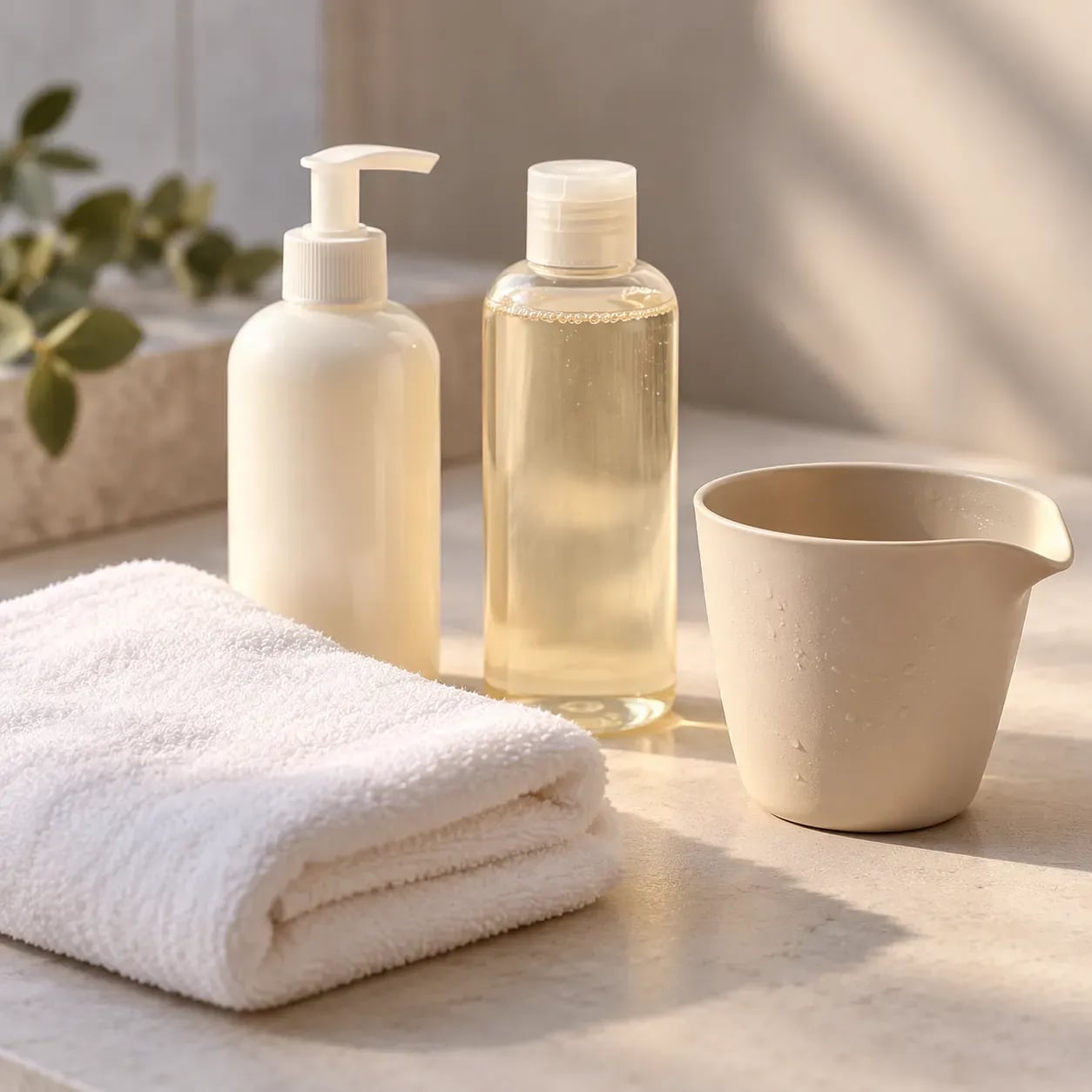 Produits utilisés pour le lavage quotidien après une greffe capillaire
