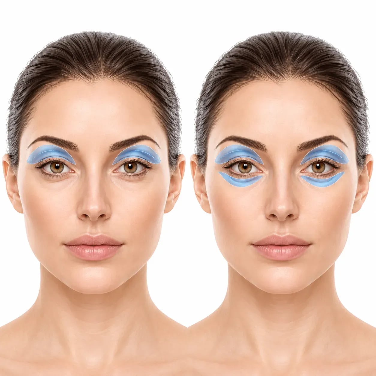 Différence entre une blépharoplastie 2 paupières et 4 paupières