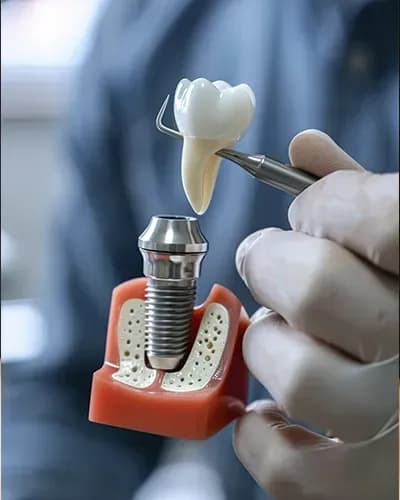 Implant dentaire en Tunisie pour remplacer une dent absente
