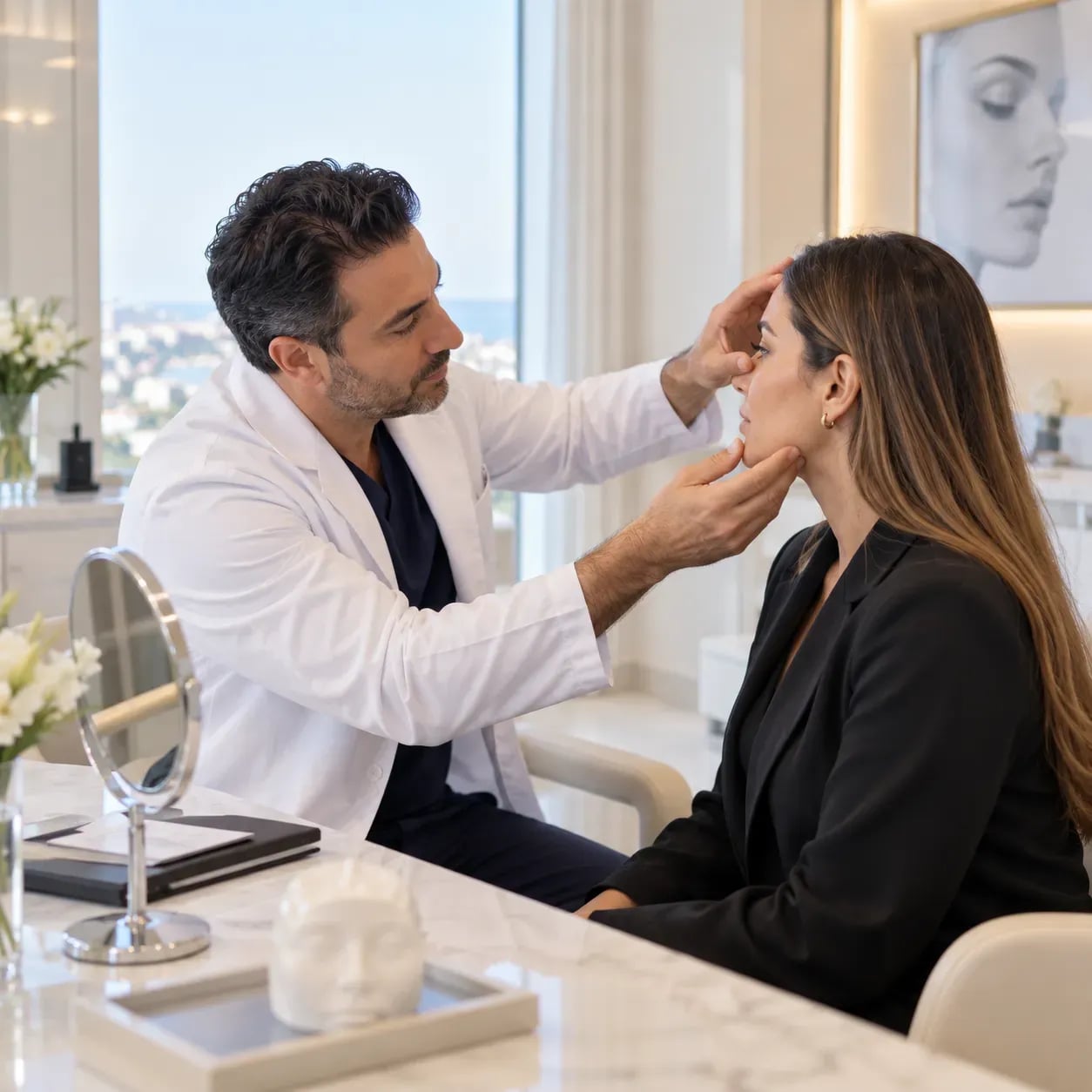 Consultation pour un lipofilling du visage en Tunisie avec un chirurgien plasticien