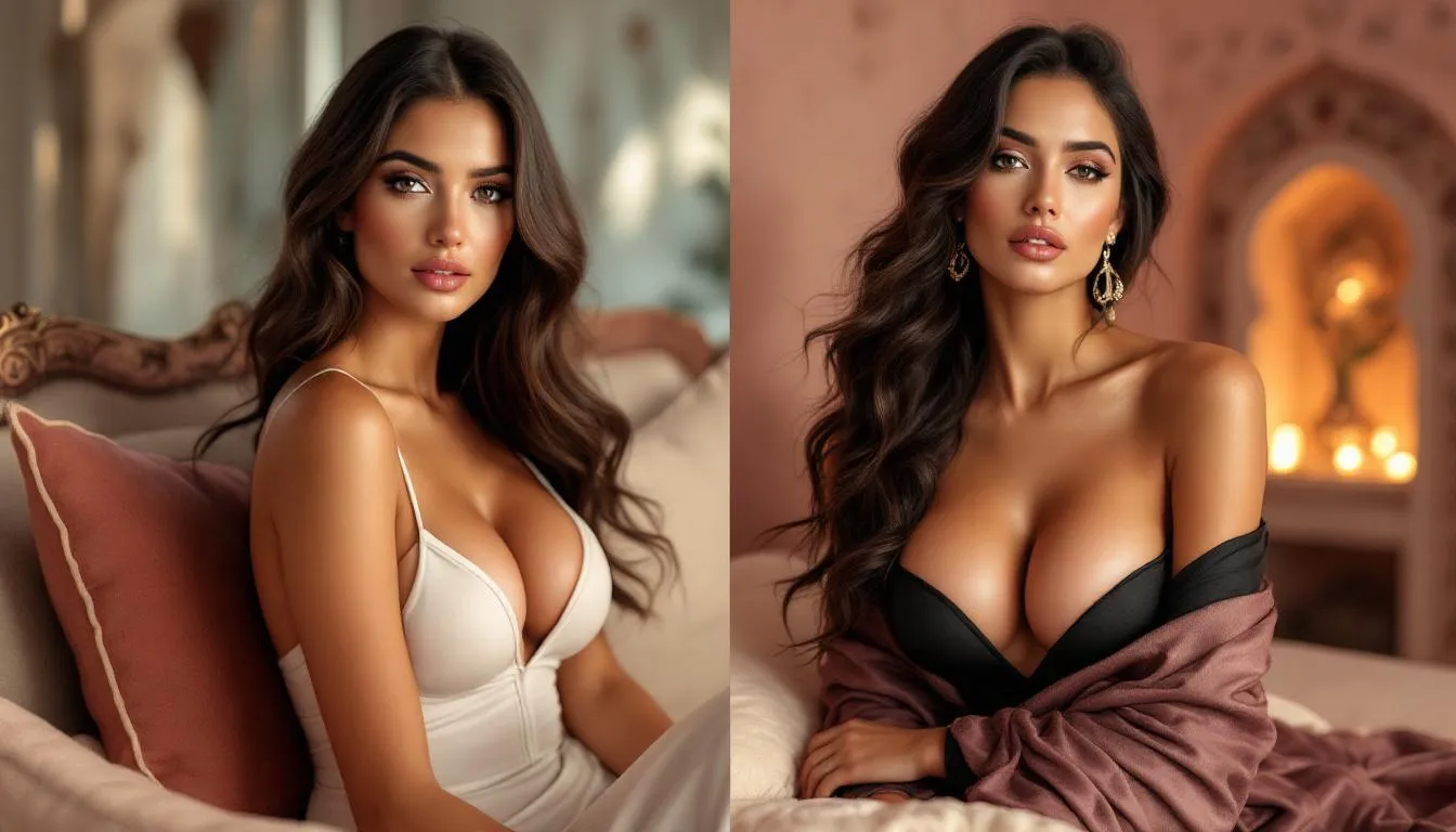 Résultats avant après d’une augmentation mammaire