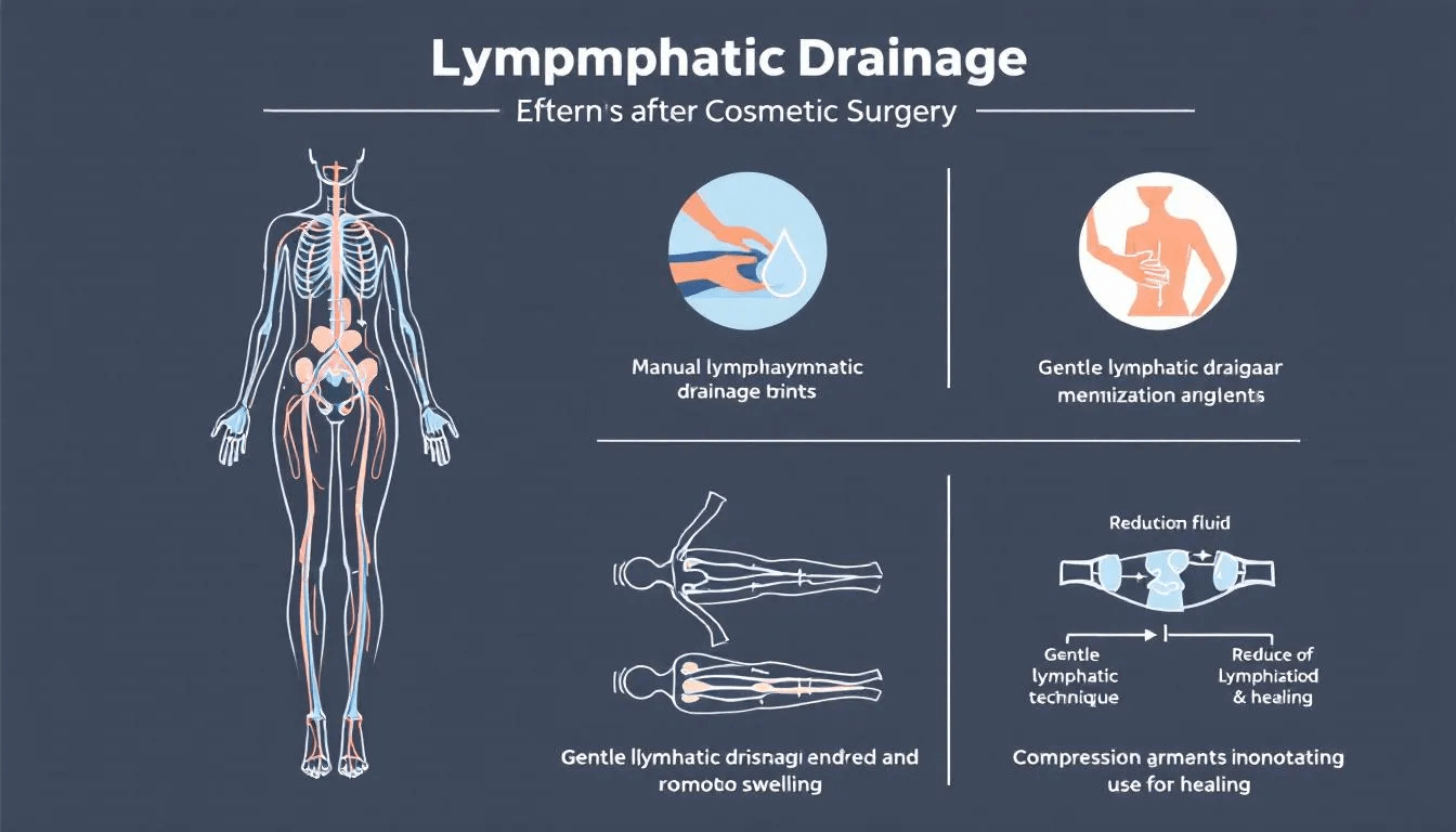 Techniques de drainage lymphatique après chirurgie esthétique