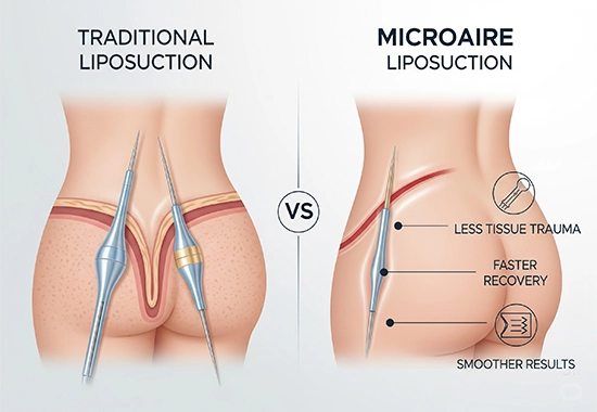 Avantages Uniques de la Liposuccion Microaire